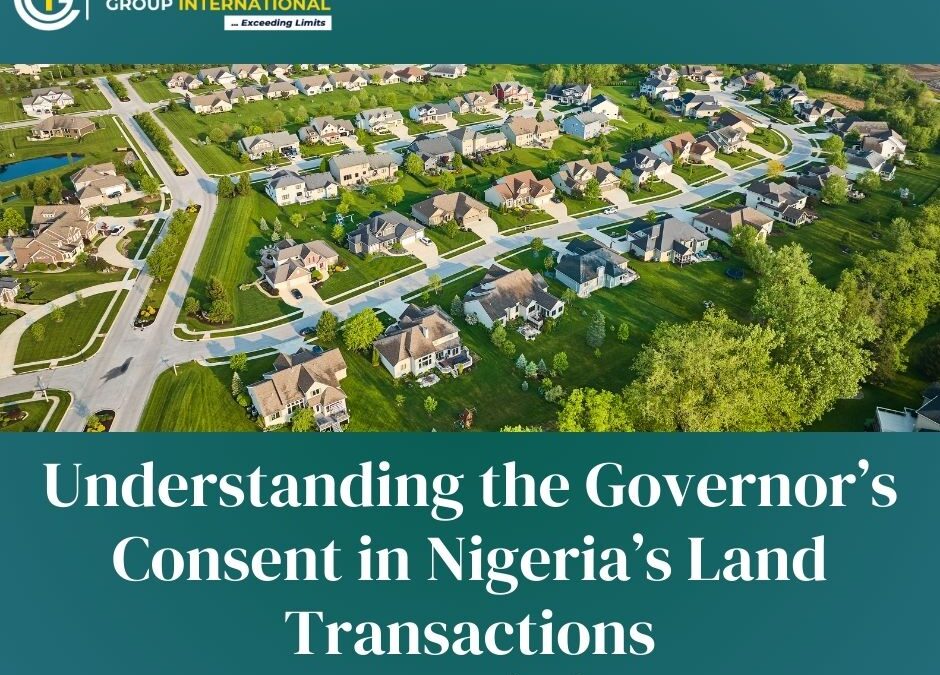 governor’s consent Nigeria land
