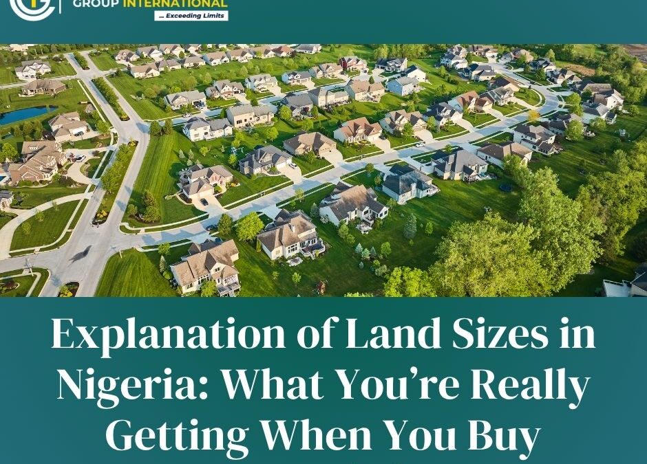 land sizes in Nigeria