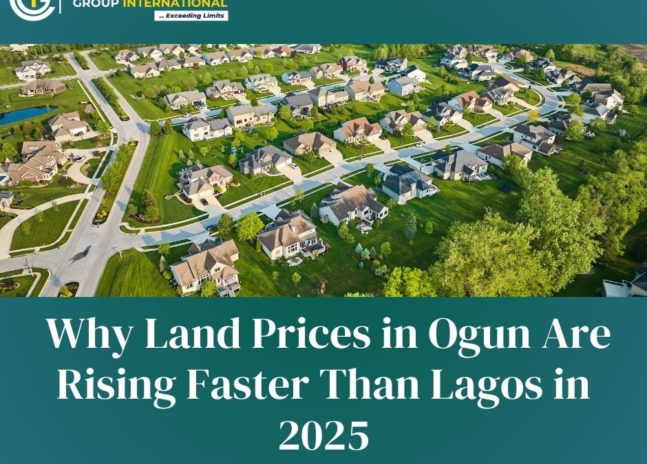 land prices Ogun vs Lagos 2025