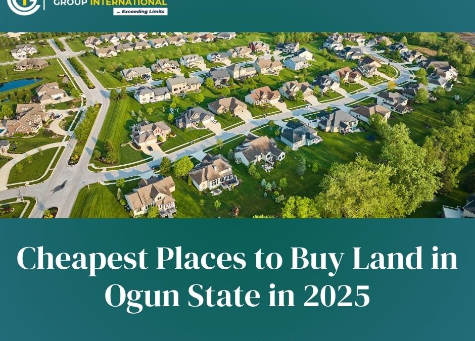 cheapest places to buy land in Ogun State