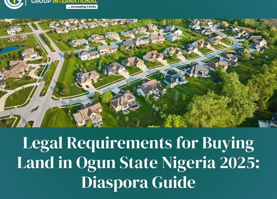 legal requirements for buying land in Ogun State Nigeria 2025