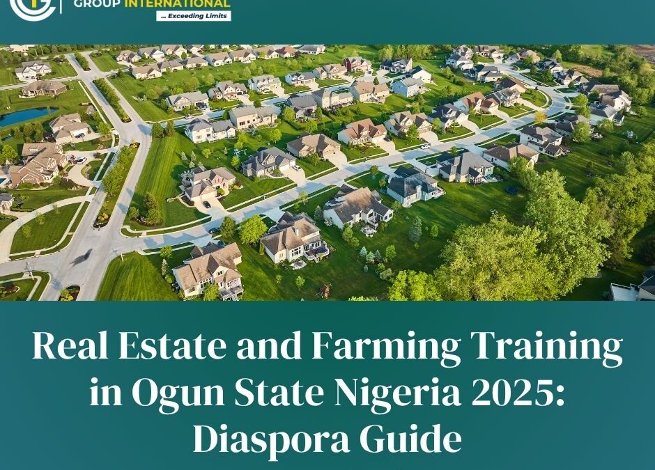 real estate and farming training Ogun State Nigeria 2025